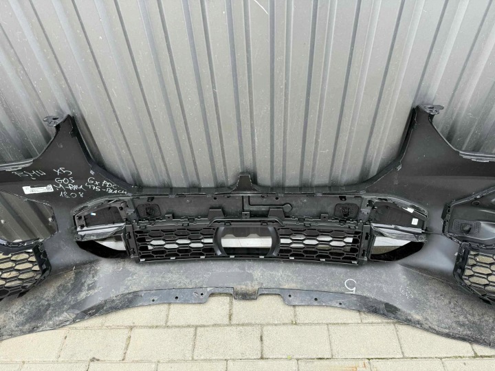 фото №10, Bmw x5 g05 м-пакет бампер перед передній 6xpdc blacksapphire 475 комплектний