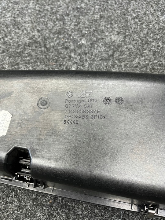 фото №9, Vw sharan mk i рестайлинг бардачок панели распределительной 7m3858337e