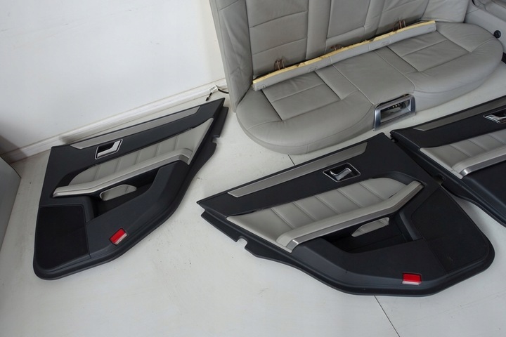 фото №12, Mercedes w212 dvd сидіння оббивка салон сидіння