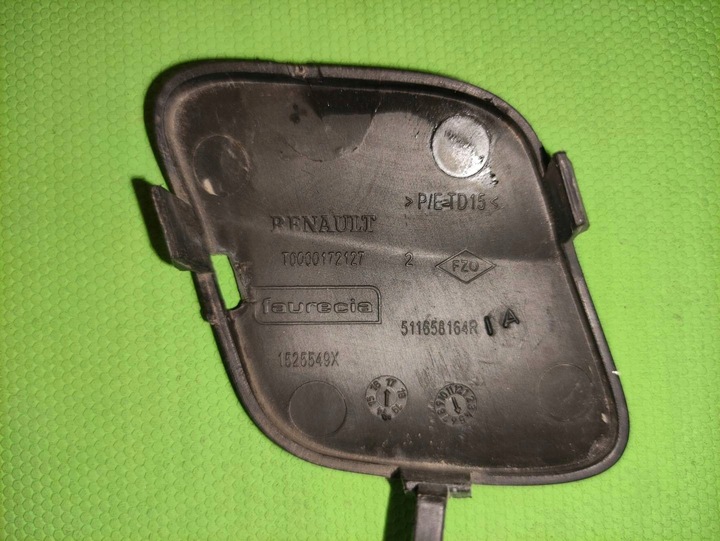 фото №3, Renault kadjar заглушка фаркоп бампера зад 511658164r