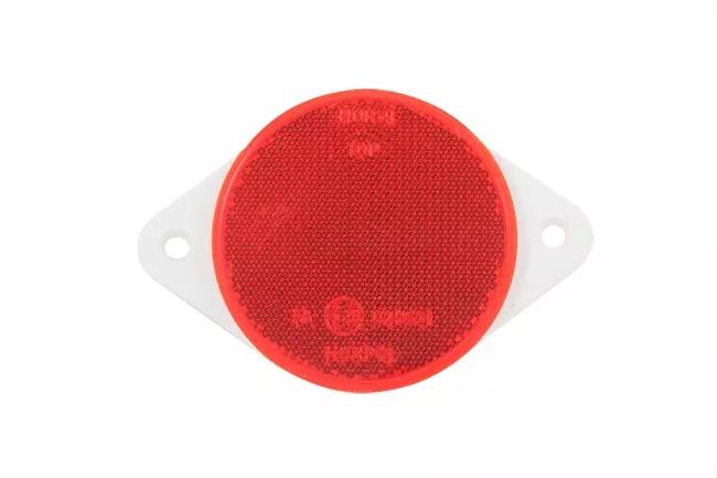 фото №1, Відбивач круглий червоний przykręca з uszami lublin