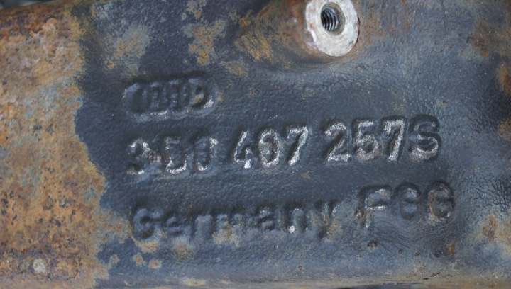 фото №9, Поворотна опора лівий перед vw phaeton 3d0407257s