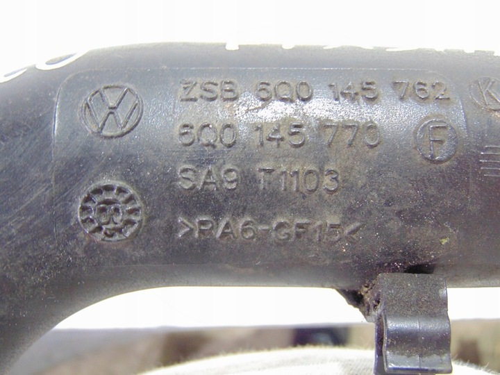 фото №5, Труба интеркулер polo fabia 1.4 tdi 6q0145770f