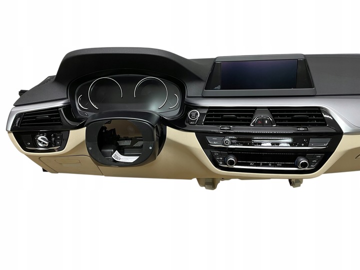 фото №6, Консоль панель canberrabeige bez head up bmw 6 gt g32 оригинал демонтаж