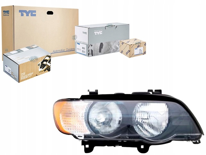фото №1, Tyc фара h7/hb3 электрический з двигателем колесо