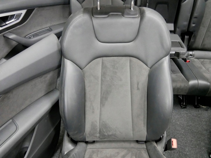 фото №6, Сидіння обшивки комплект шкіра алькантара audi q7 4m