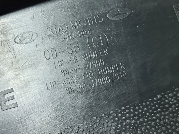 фото №10, Kia ceed iii 3 gt line 18- спойлер бампера перед 86591-j7900