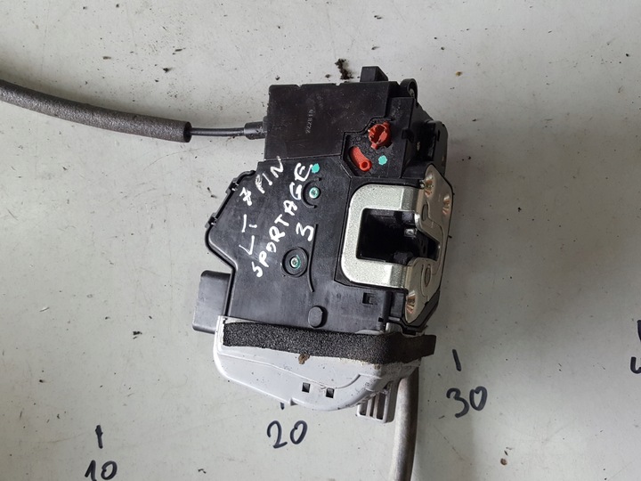 фото №1, Sportage 3 iii 10-15r замок двері лівий зад 7 pin