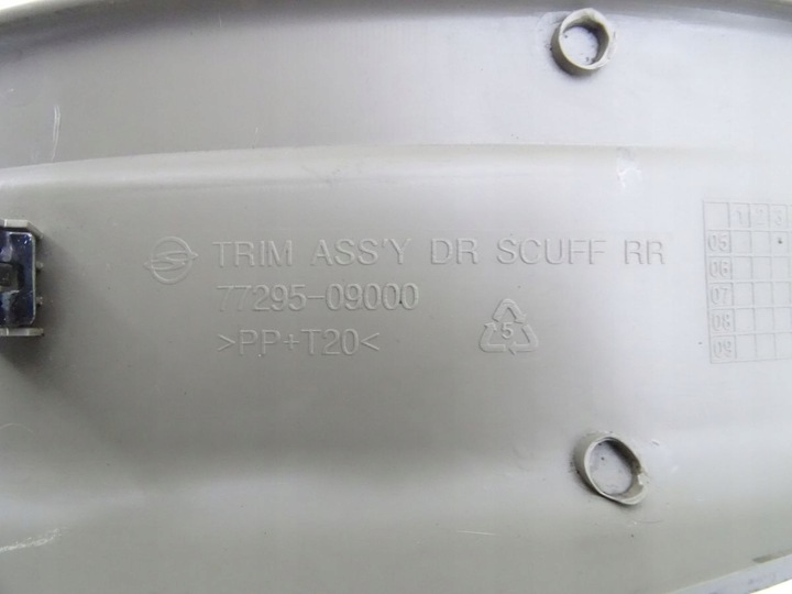 фото №3, Ssangyong kyron защита порога правые зад