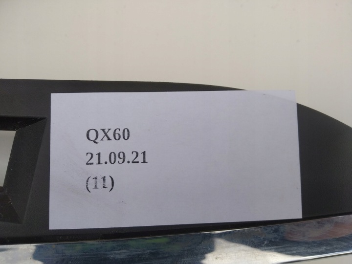 фото №6, Молдинг хромированная крышка зад infiniti qx60 jx35
