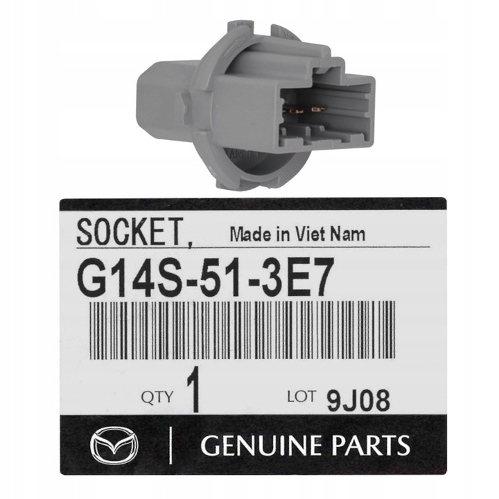 фото №1, Тримач штекер лампочки лампи зад mazda 2 3 cx-5 оригінальний номер