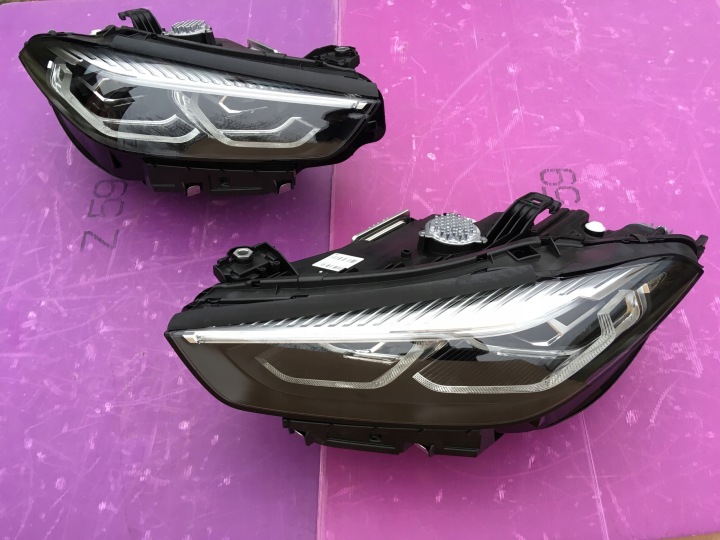 фото №13, Bmw 8 g14 g15 g16 фара повний led нова капот бампер pas bmw m8 f91 f92 f93