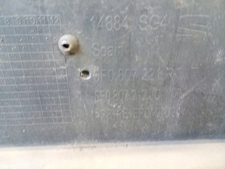 фото №10, 5f0807221rt бампер перед seat leon iii чорний