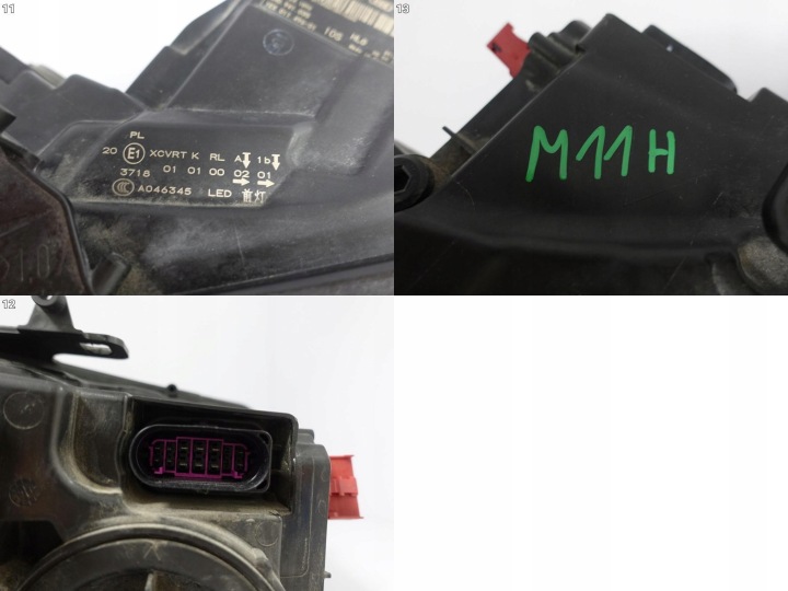 фото №12, Audi a8 s8 4h0 d4 рестайлінг 13-17 фара matrix повний led ліва перед eu