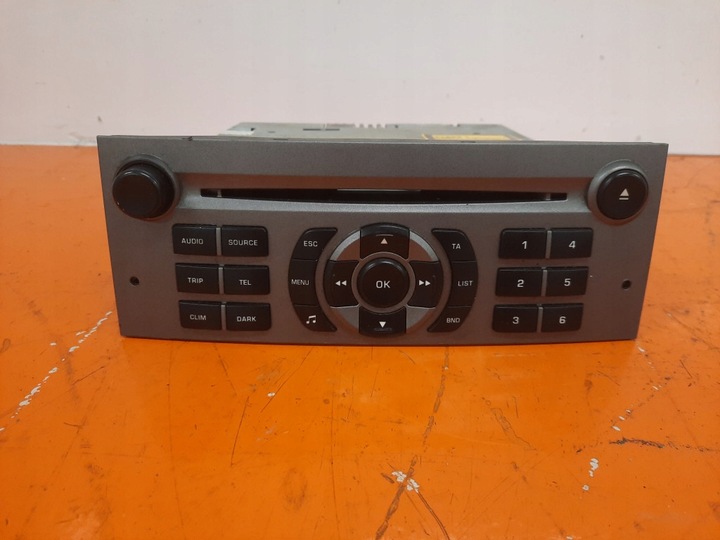 фото №1, Peugeot 407 1.6 hdif 16v 04-10 проигрыватель cd радио 9hz