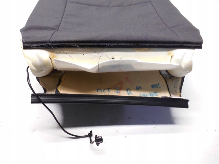 фото №8, Оббивка сидіння спинка пасажира skoda octavia ii 1z з підігрівом оригінал