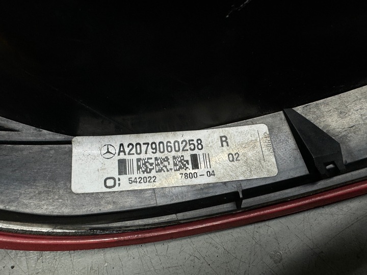 фото №6, Лампа правые зад mercedes e-klasa w207 купе eu led