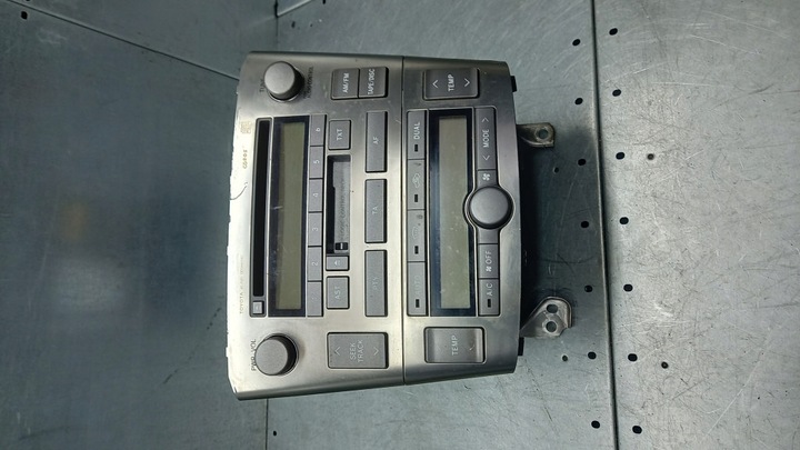 фото №1, Радио toyota avensis t25 05r 2.0d 86120-05080