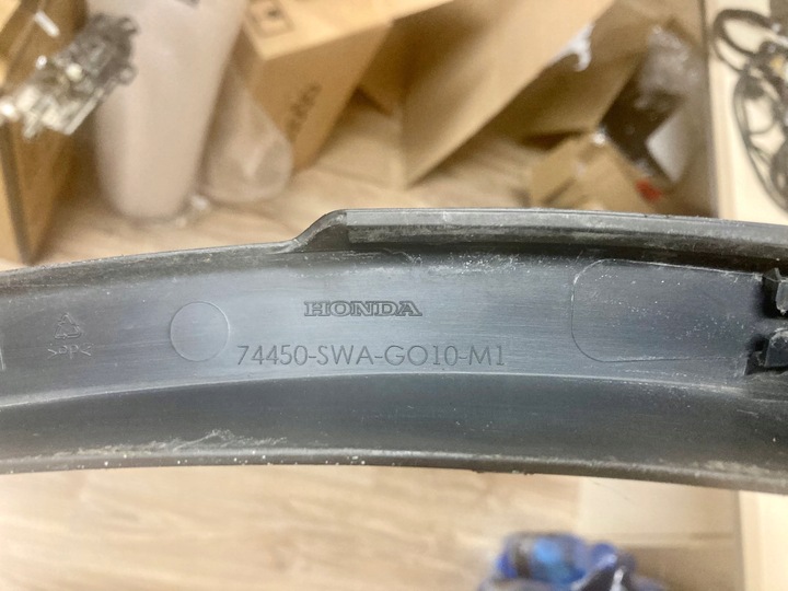 фото №9, Honda crv накладка крыльев 74450-swa-g010-m1