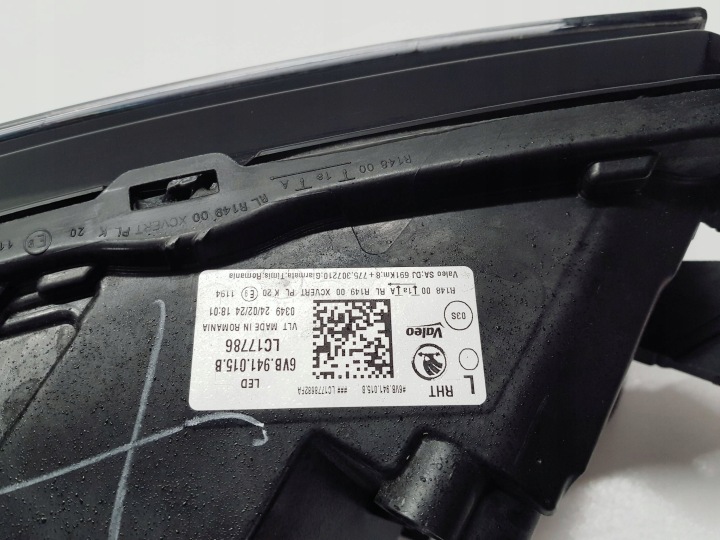 фото №7, Skoda fabia iv 6vb ліва фара передня передня повний led 6vb941015b