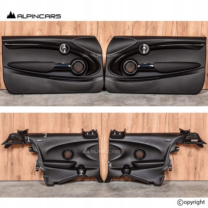 фото №9, Mini f56 jcw works обивка сиденья средство