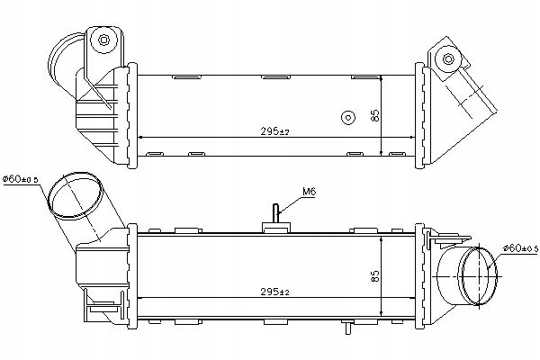 фото №2, Nissens интеркулер seat cordoba 1.9 tdi 6k2