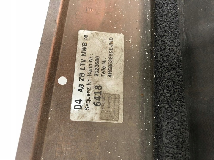 фото №8, Планка порогова поріг правий audi a8 d4 4h 4h0853856e