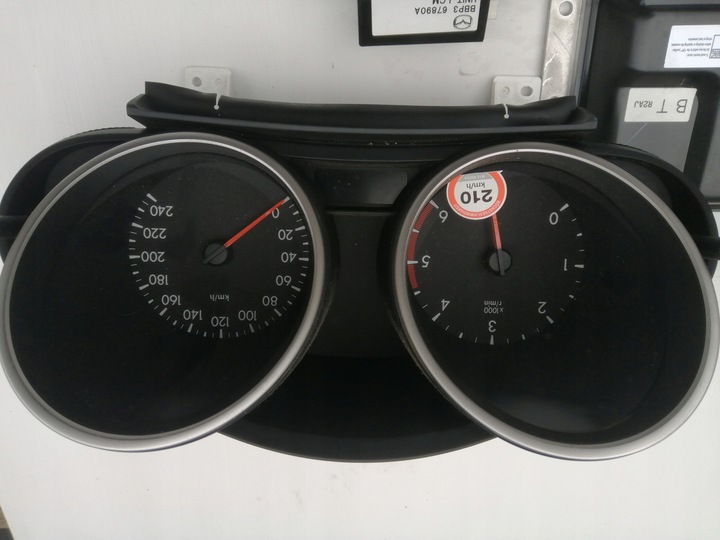 фото №6, Mazda 3 bl 2.2 citd компьютер иммобилайзер набор спидометр