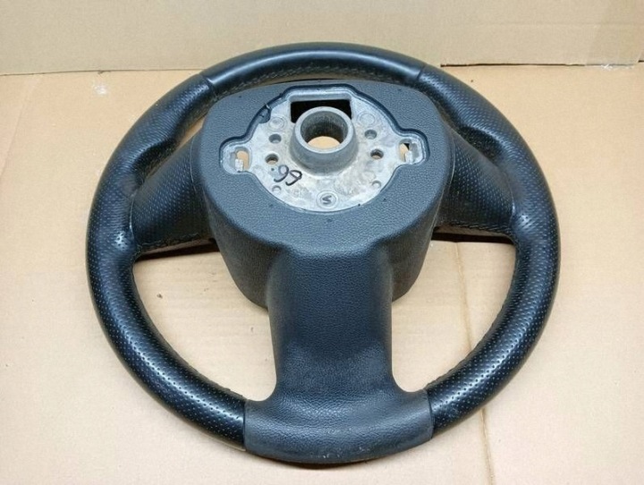 фото №12, Руль кожаный vrs skoda octavia ii рестайлинг 1z0419091aj 08-13