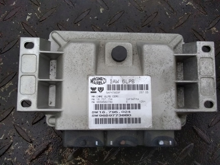 фото №1, Citroen c5 2.0 16v i fl блок керування двигуна 9659773880 iaw6pb