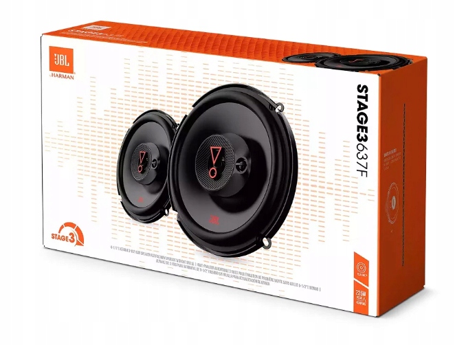 фото №7, Jbl stage3 637 4 динаміки trójdrożne vw passat b6 b7 cc двері перед+ зад