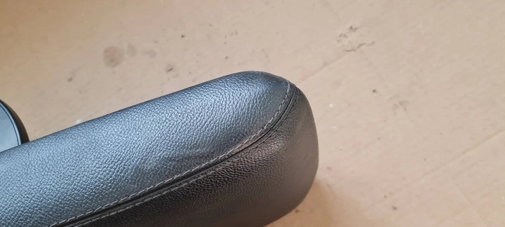 фото №8, A4 b8 a5 подлокотник средний кожа кожаный чёрная nić