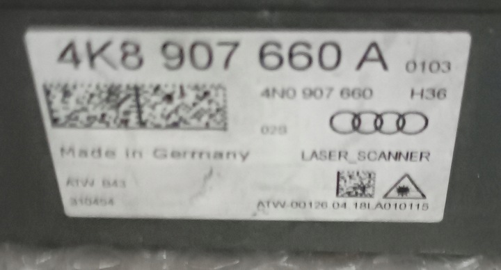 фото №3, Радар дистроник audi 4k8907660a