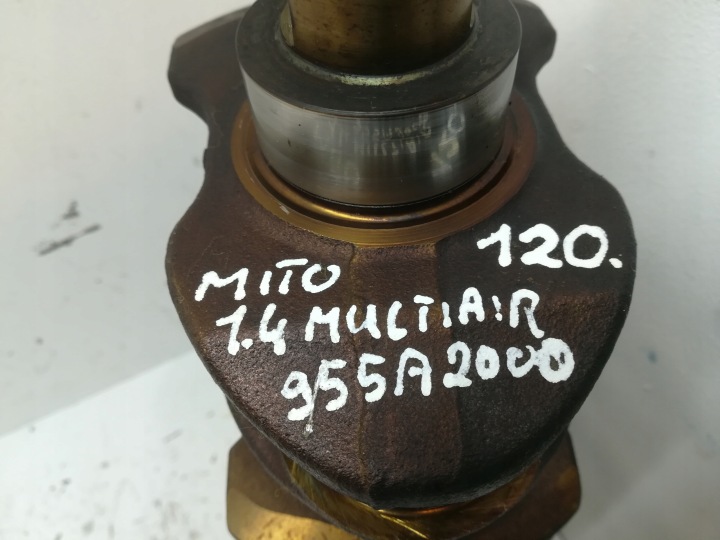фото №12, Вал колінчастий вкладиші alfa mito giulietta fiat 1.4 t multiair 955a2000 5979