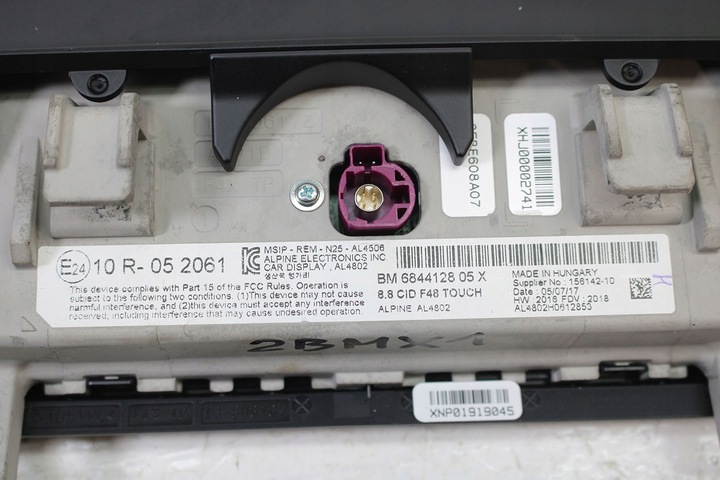 фото №10, Bmw x1 f48 монітор екран lcd дисплей 6844128 88 зчеплення navi-gps-tv displa