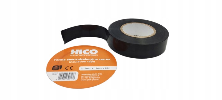 фото №6, Стрічка ізоляційна 20m x 19mm чорна ролик -10szt