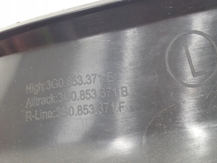 фото №9, ^^ volkswagen vw passat b8 планка порогова ліва 3g0853371b аксесуар