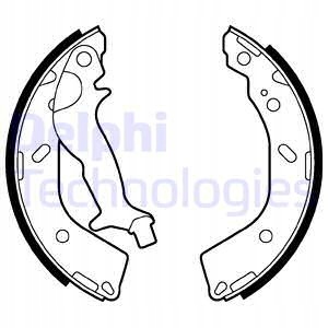 фото №2, Гальмівні колодки гальмівні набір delphi ls2027