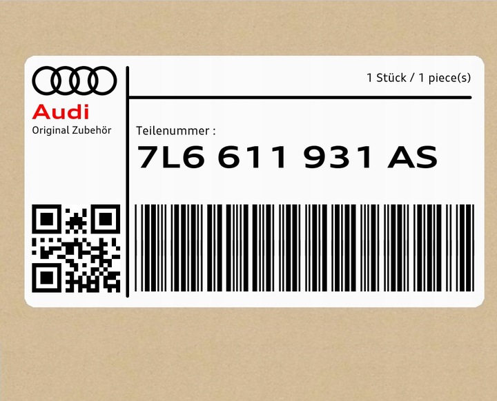 фото №1, Трубка вакуумный audi q7