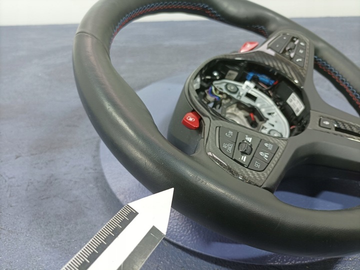 фото №8, Bmw m3 g80 кермо mperfomance карбон пелюстки з підігрівом 8381533