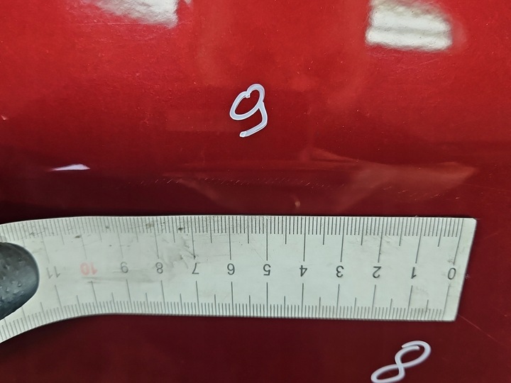 фото №11, Дверь зад левая vw tiguan i 07- hb 5d бордовый la3t