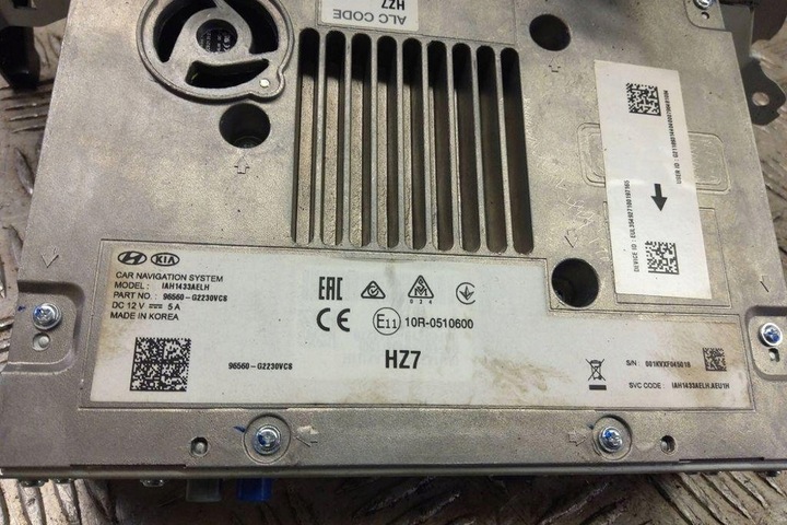 фото №9, Радіо з навігація hyundai ioniq ae 96560g2230vcs 1.58l 2020