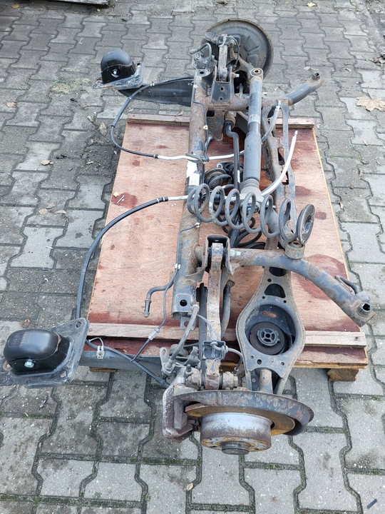 фото №4, Seat altea вісь задня підвішування супорт затискачі амортизатор ступиця