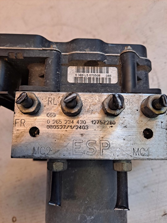фото №5, Насос abs esp saab 9-5 95 1.9d 12757280 0265950538