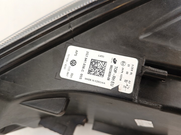фото №8, Vw taigo iq light лампа фара правые перед переднее 2g7941036c