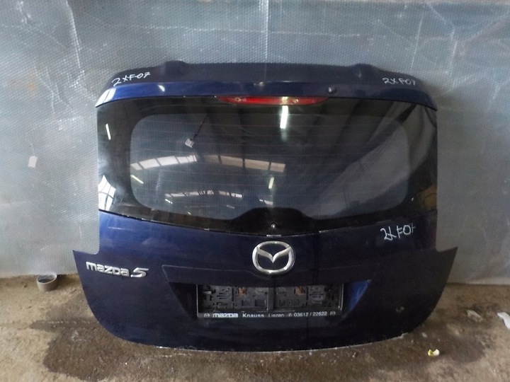 фото №1, Mazda 5 2005 2.0 крышка багажника зад