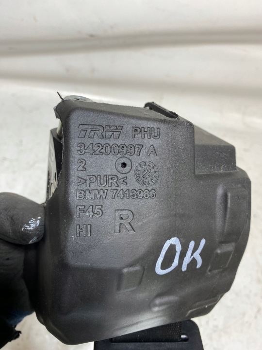 фото №9, Bmw mini f45 f46 pas безопасности натяжитель правое зад 34190514 17r