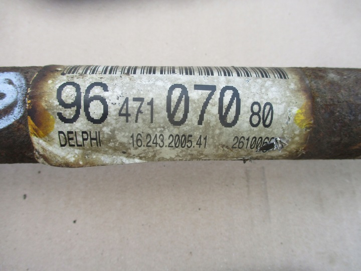 фото №5, Піввісь права 9647107080 peugeot 1007