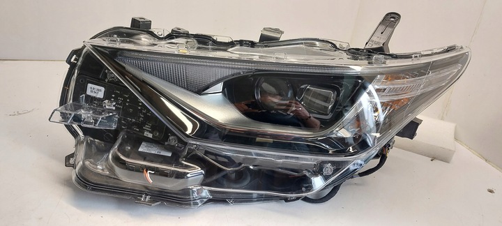 фото №8, Toyota auris ii 2 рестайлинг лампа передняя перед правая левая комплект европа