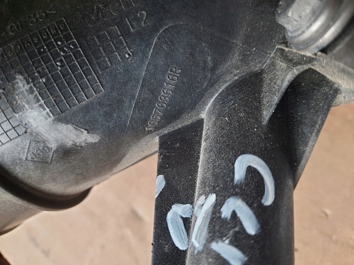 фото №7, Clio v 1.5bdci дросельна заслінка egr датчик тиску шланг радіаторів вихлопних газів